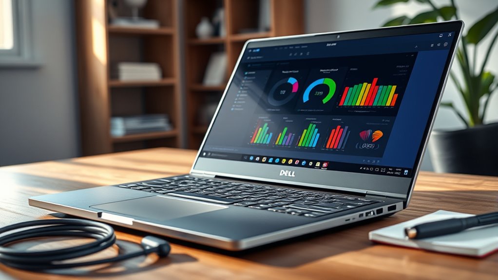 monitor dell precision temperatures