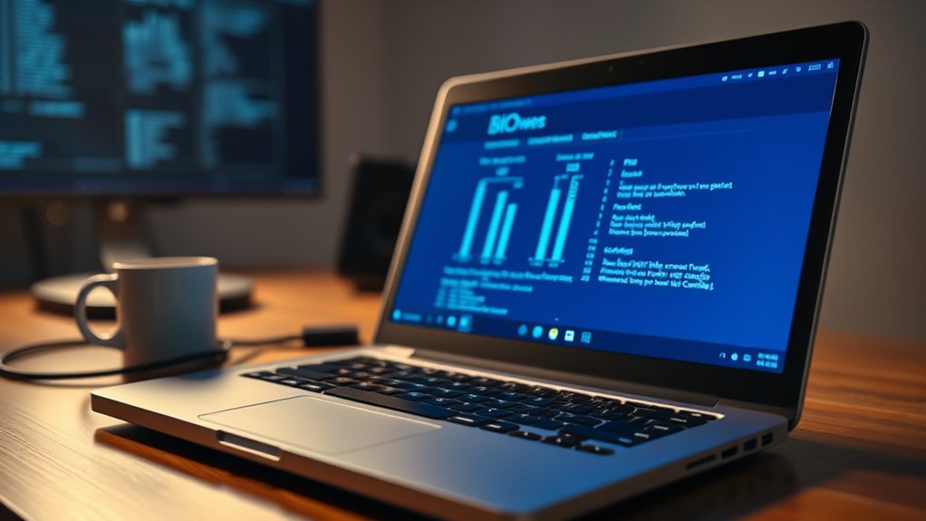 monitor laptop bios temperature