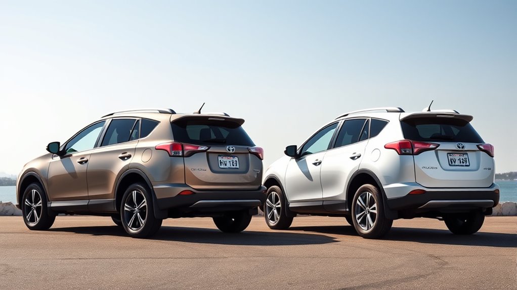newer rav4s are shorter
