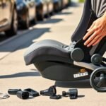 nuna carseat pram wheel issues
