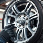 off car wheel balancing process
