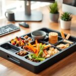 office snack tray essentials