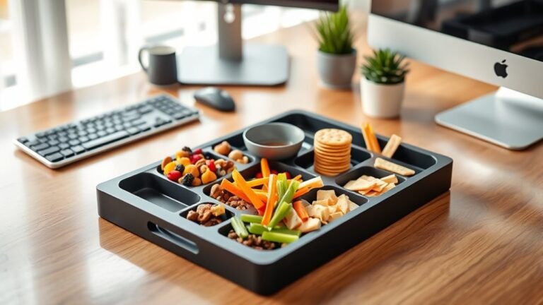 office snack tray essentials