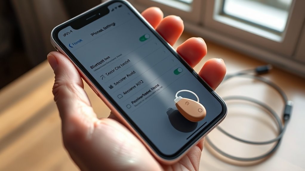pair iphone with phonak