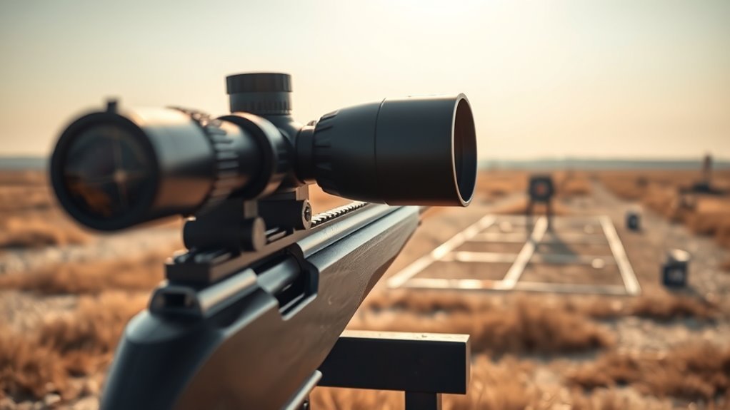 parallax adjustment enhances accuracy