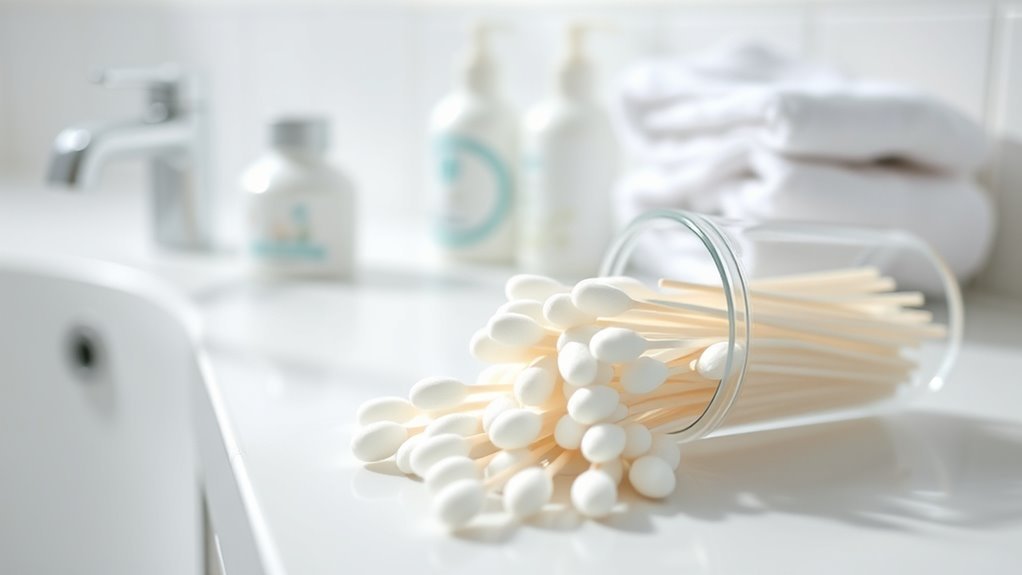 personal hygiene cotton swabs