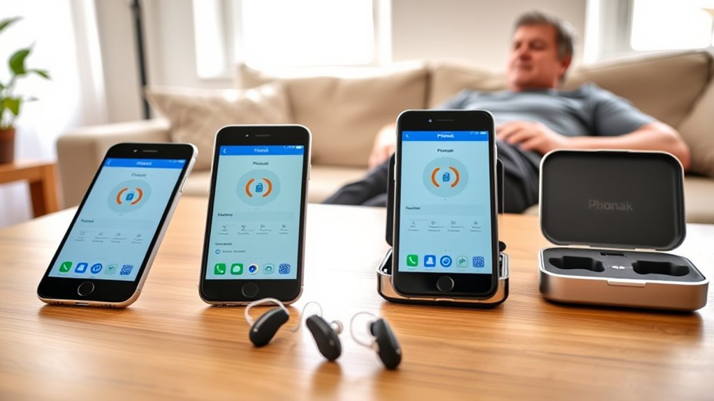 phonak app ios performance comparison