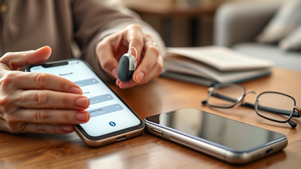 phonak hearing aids pairing process