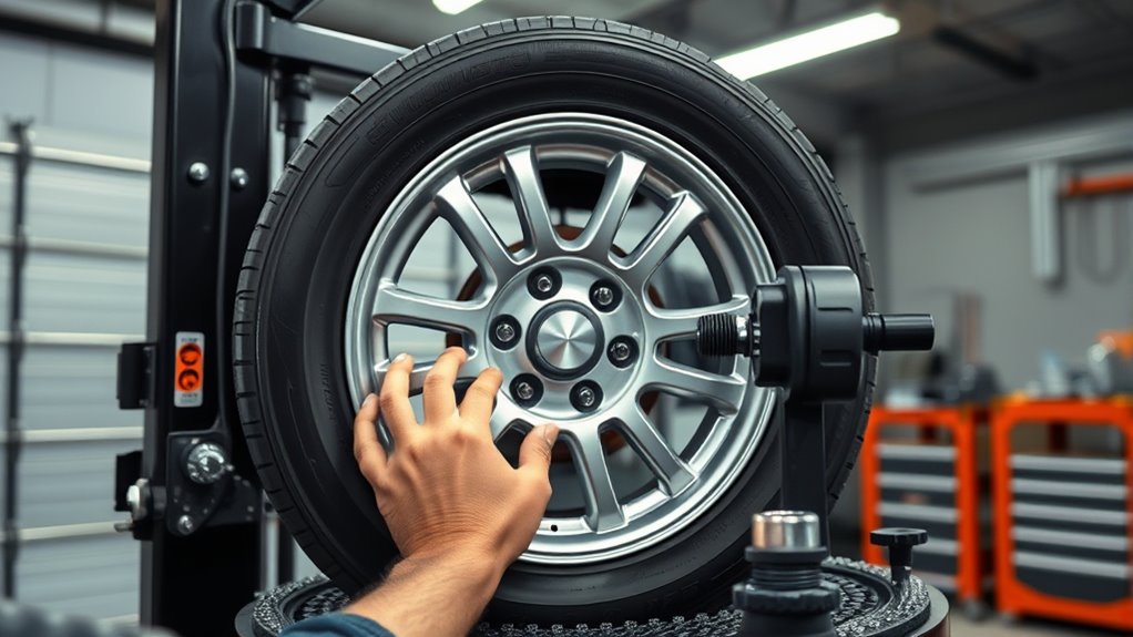 precise wheel balancing process