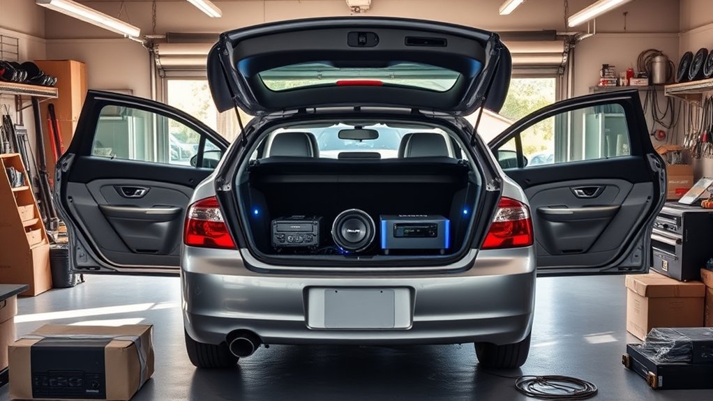 premium 2005 car audio setup