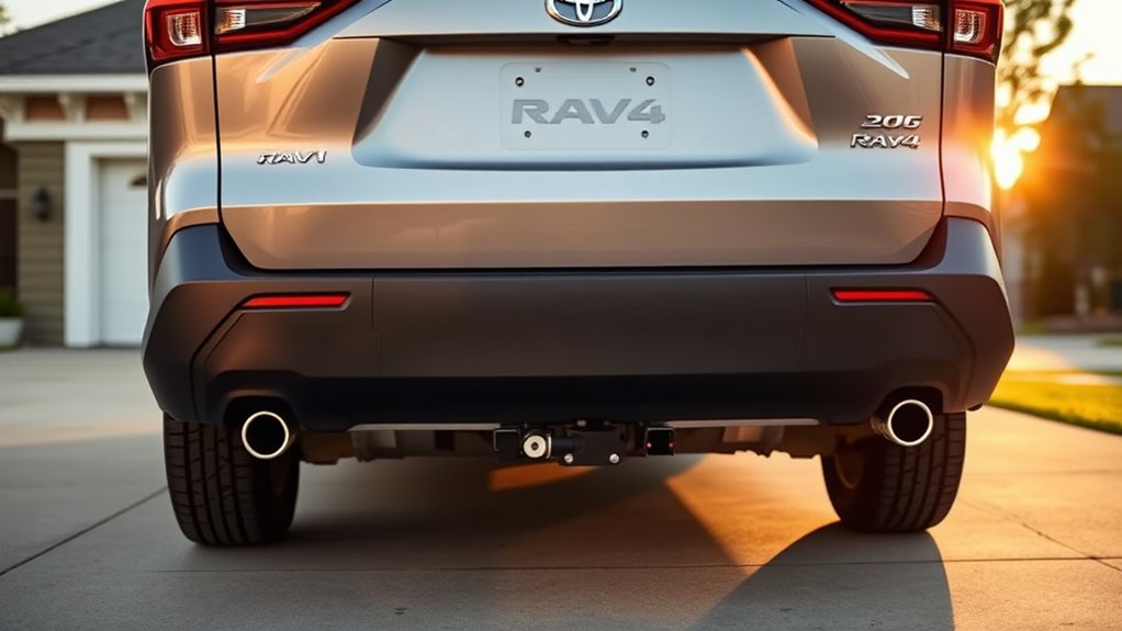 rav4 xle hitch options available
