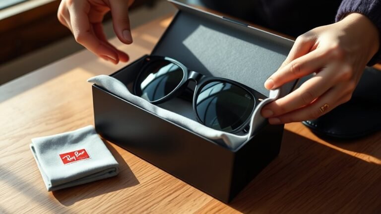 rayban met wayfarer details