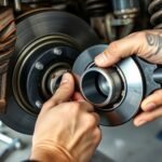 remove front wheel bearing