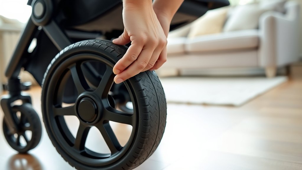 removing wheels from cart