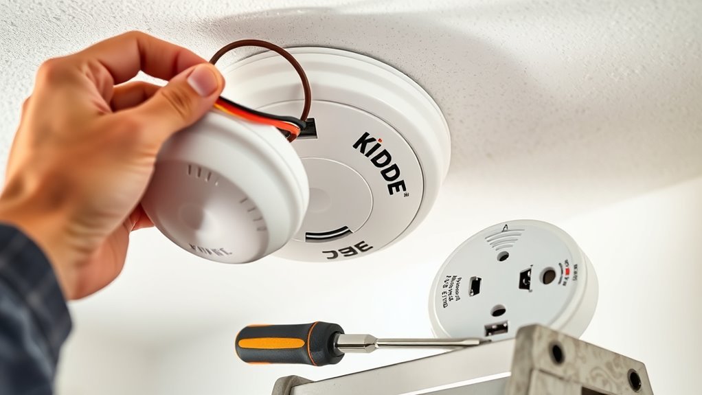 replace kiddee co detector