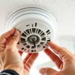 replace outdated smoke alarms