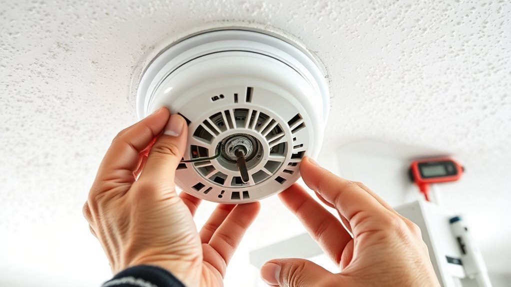 replace outdated smoke alarms