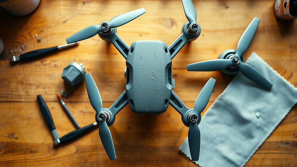 replace propellers for safety