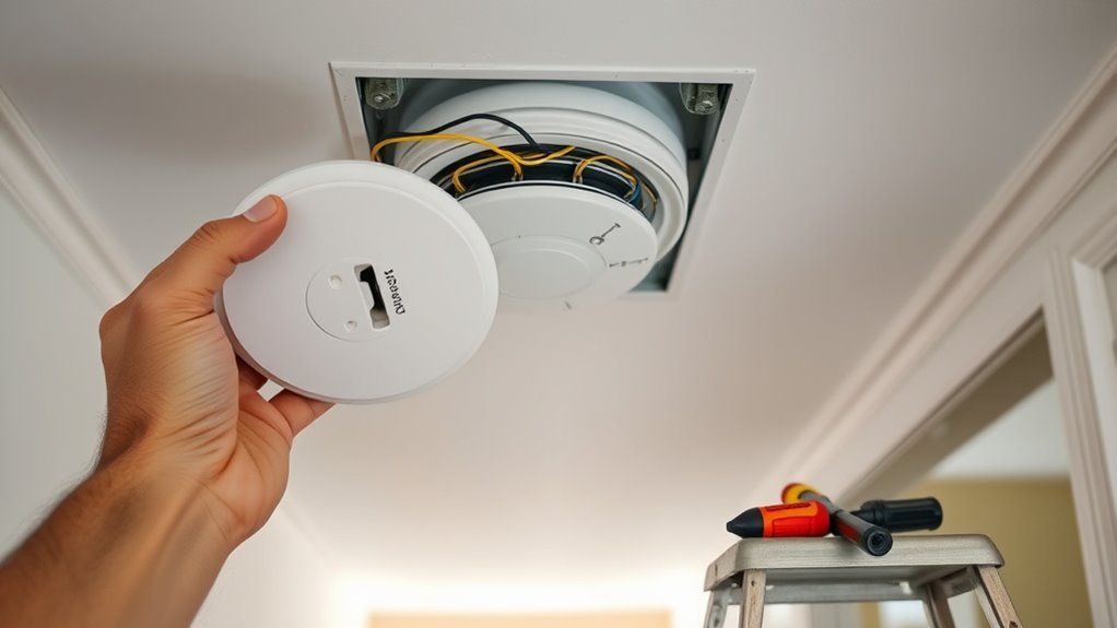replace smoke alarms regularly