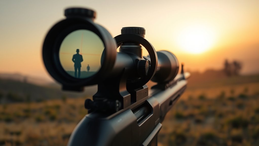 rifle scope parallax distance judgment