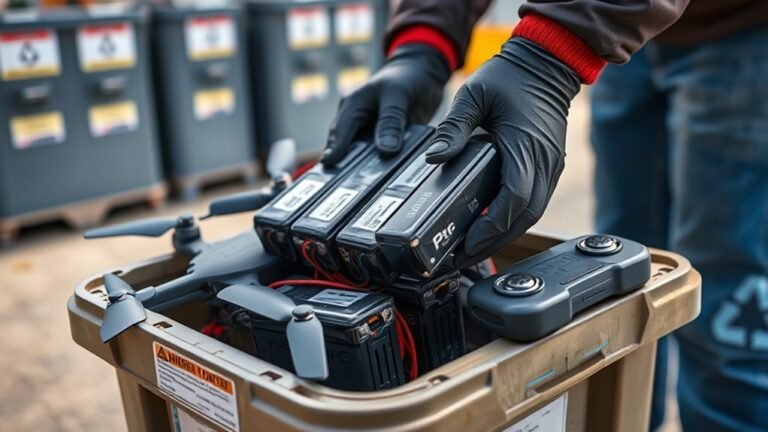 safe drone battery disposal