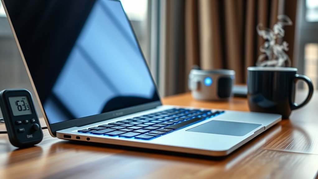 safe laptop temperature management