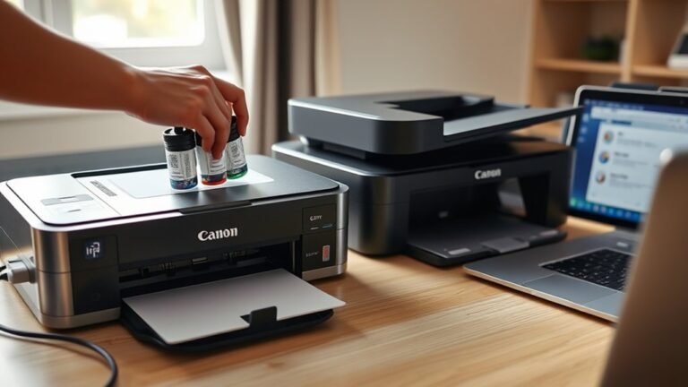 setup canon pixma printers