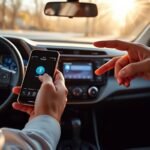 share iphone contacts toyota rav4