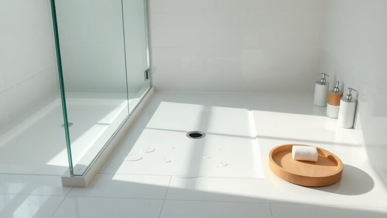 shower gap sealing solution