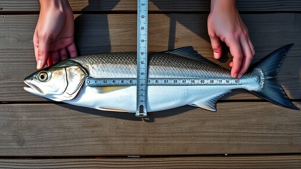 standardized fish length measurement