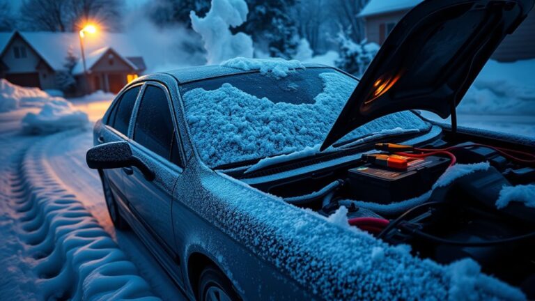starting vehicle after cold