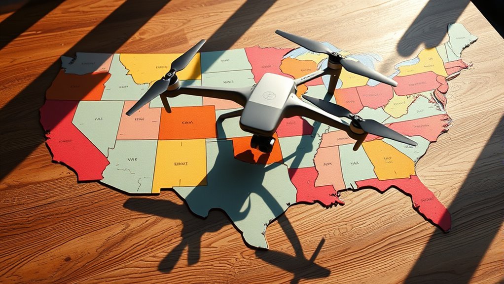 state specific drone regulations apply