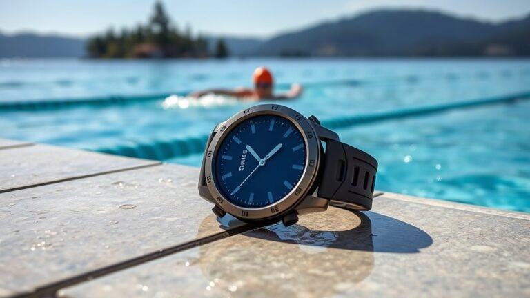 swimming with garmin watches