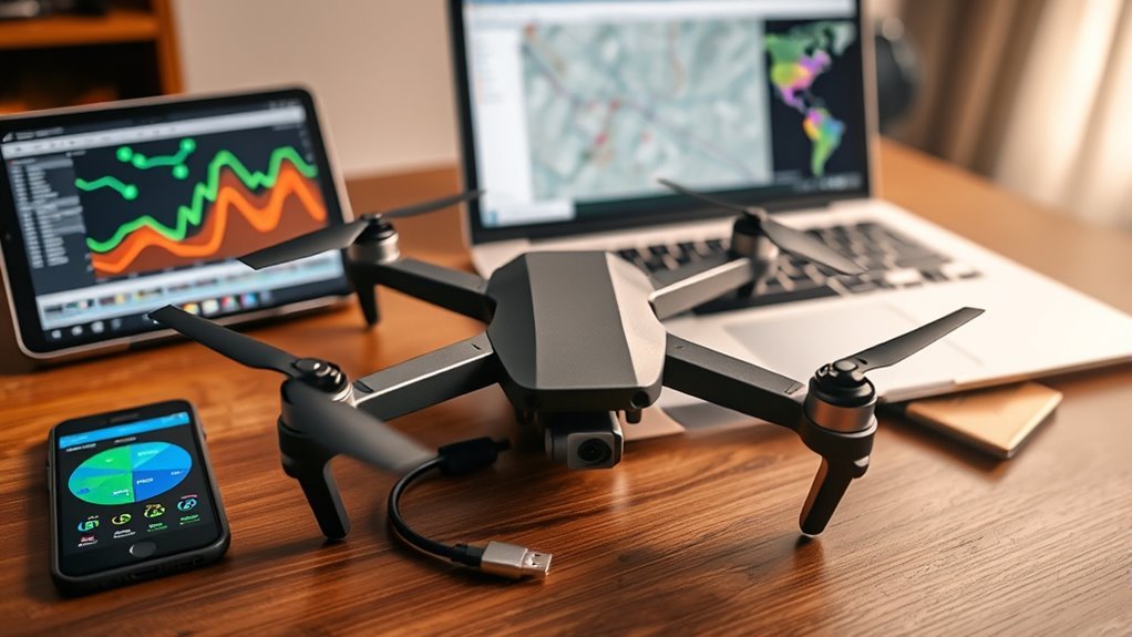 syncing uav flight logs