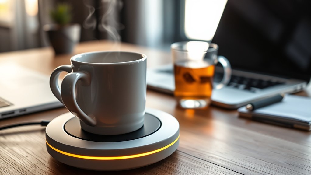 temperature controlled beverage warmer