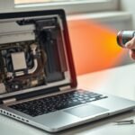 testing laptop internal temperature