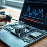 testing laptop thermal sensor