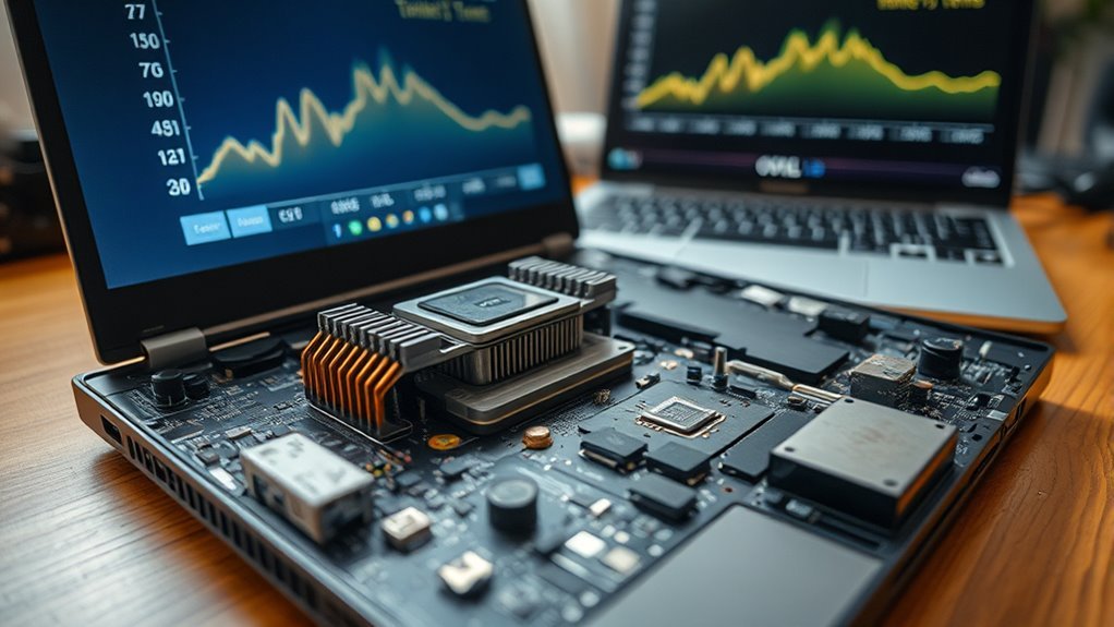 thermal paste temperature management