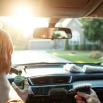 thorough car interior cleaning