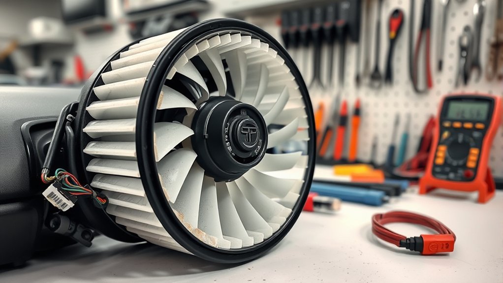 toyota camry blower fan guide