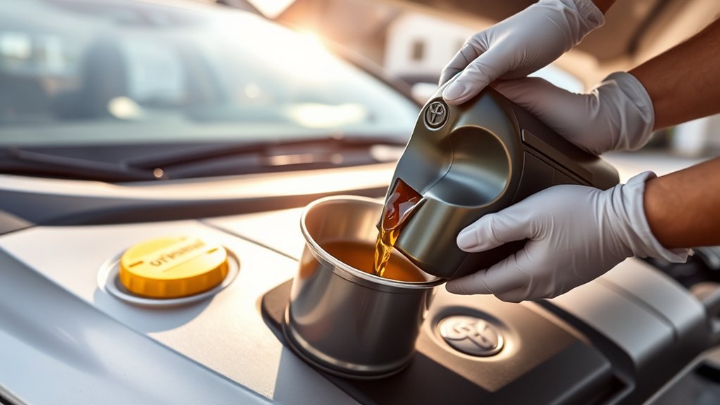 toyota camry oil specifications