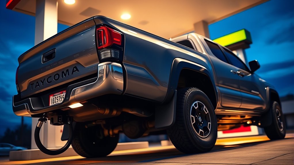 toyota tacoma fuel capacity