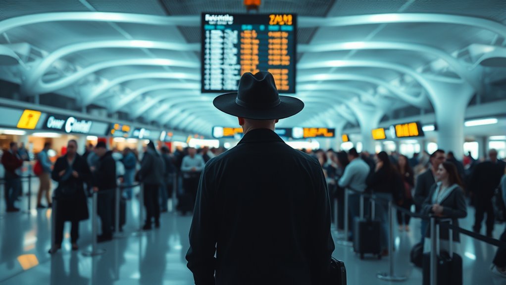 uneven airport wait times
