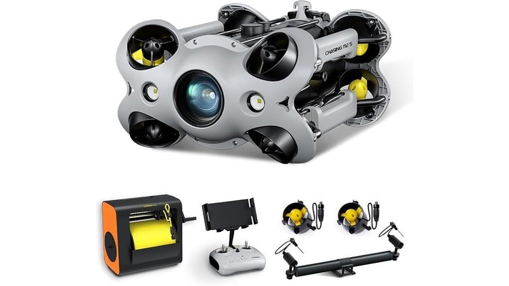upgraded industrial underwater robot