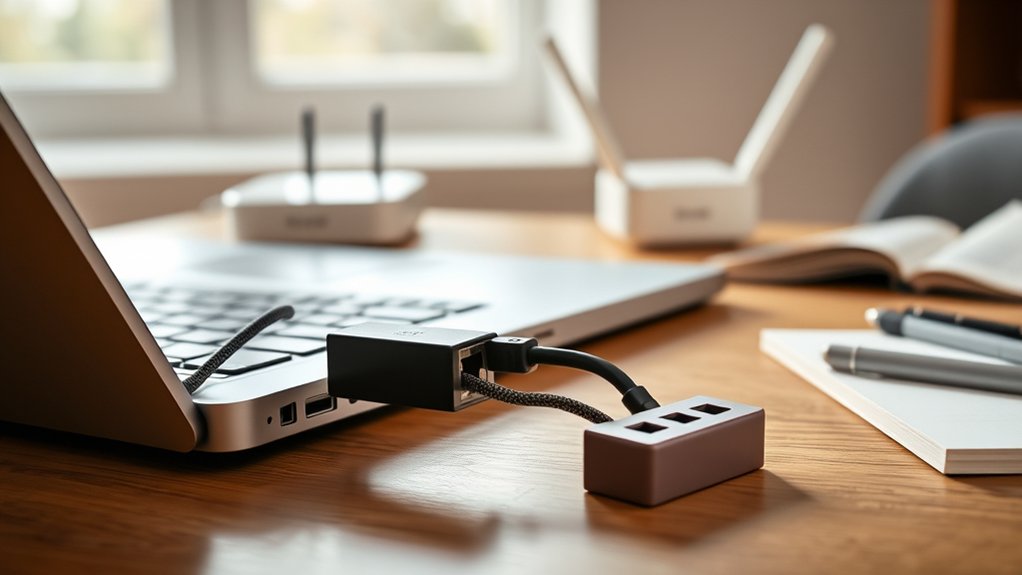 usb ethernet adapter setup