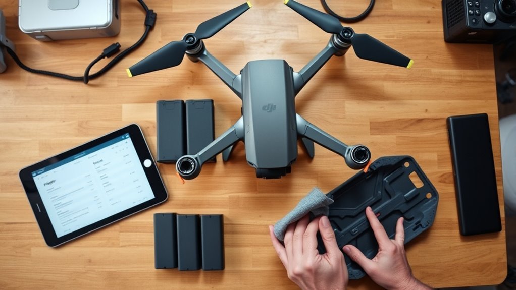 used dji drone checklist