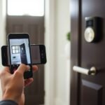 using doorbell camera app