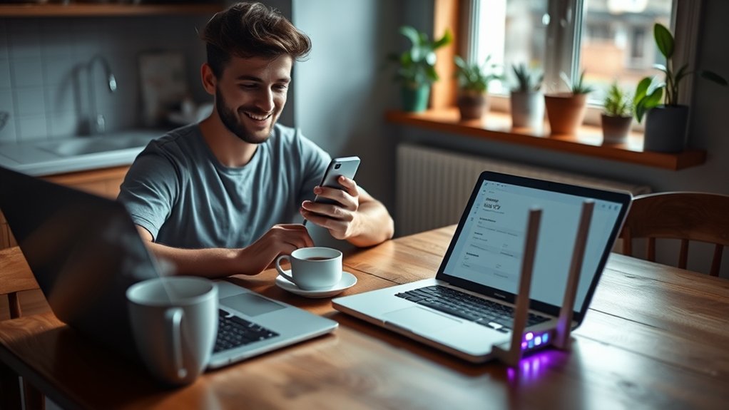 verify device and account