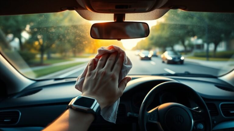 windshield interior cleaning guide