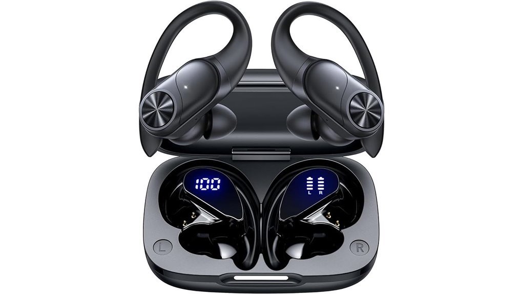 wireless earbuds with hooks